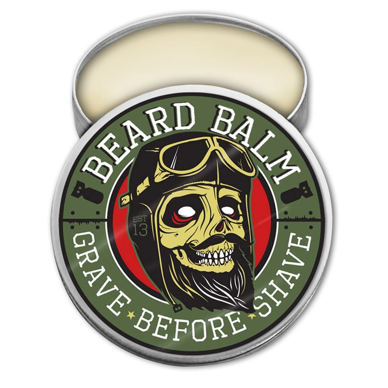 Grave Before Shave Beard Balm – 2 oz – BEARD BOMB TIN 1 1 product view