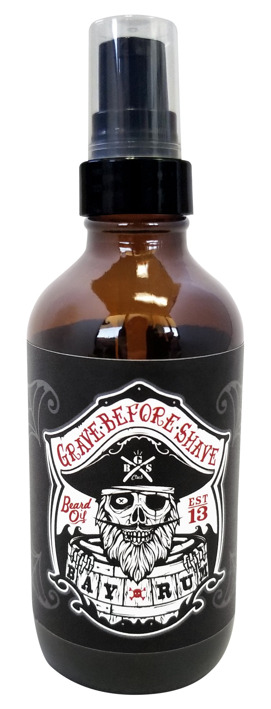 Grave Before Shave Beard Oil – 4 oz Pump – BR pump 4OZ 1 product view