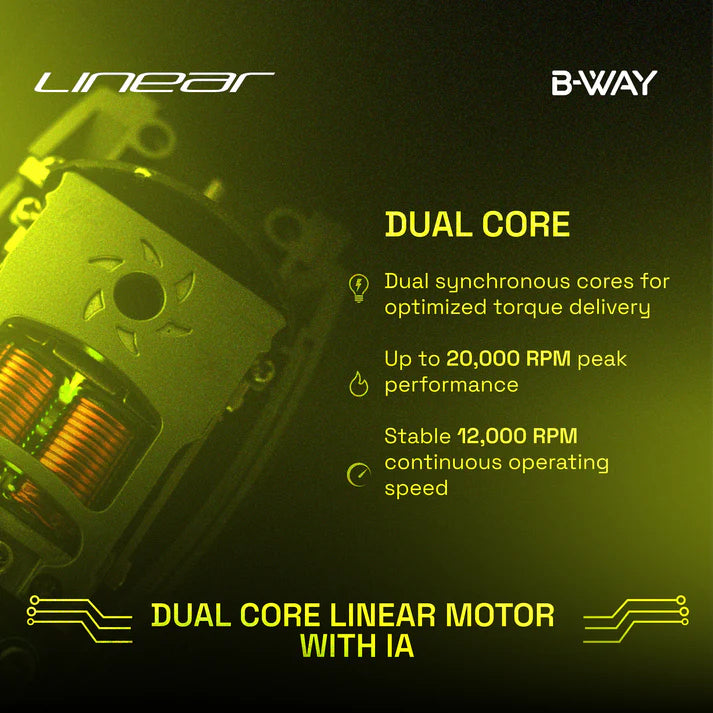 BWAY LINEAR clipper pre order dual core AI aluminum body