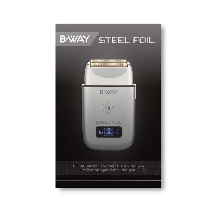 BWAY Steel foil shaver adjustable RPM professional barber