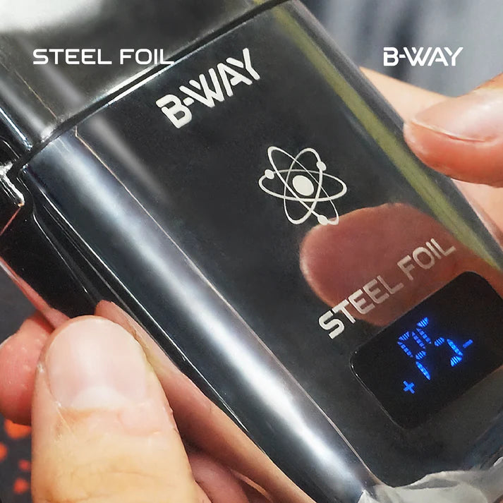 BWAY Steel foil shaver adjustable RPM professional barber