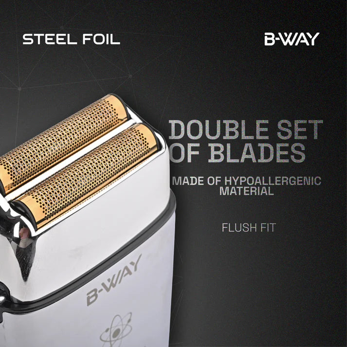 BWAY Steel foil shaver adjustable RPM professional barber