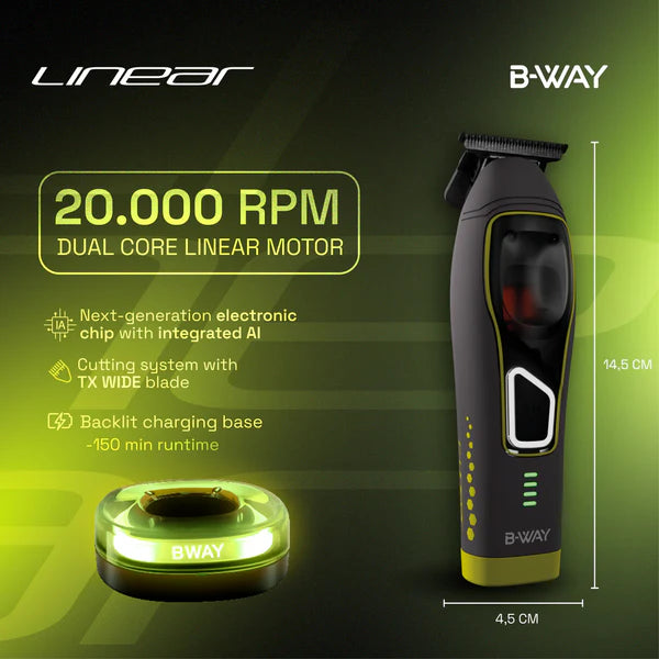BWAY T-LINEAR trimmer pre order dual core AI zero gap