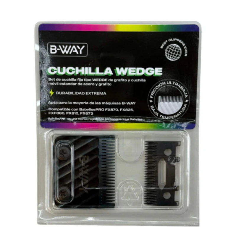 BWAY Wedge Blade DLC Set – Fade Precision Clipper Blade