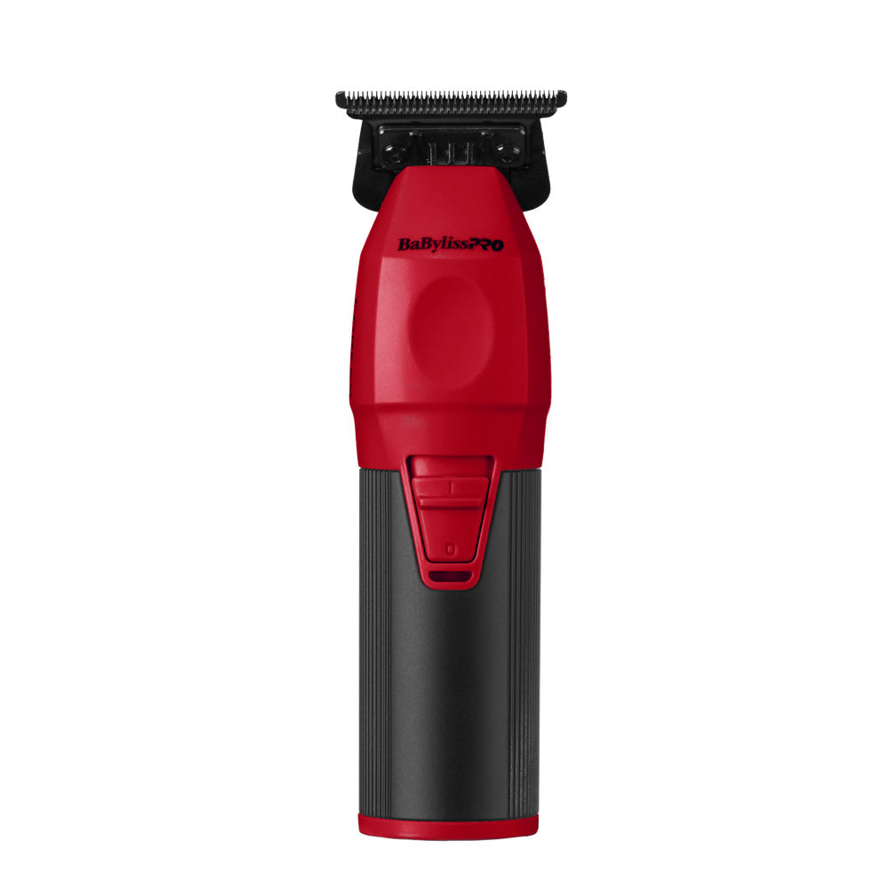 BaBylissPRO CoreFX Trimmer Red #FX76RD – Graphite Deep-Tooth Blade