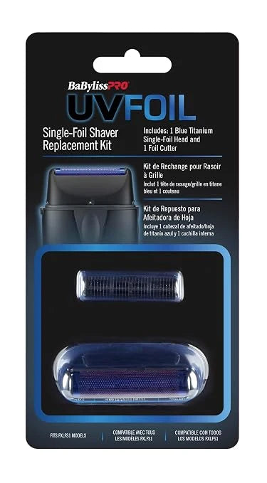 BaBylissPRO FXLRF1MB UVFOIL Black Titanium Replacement Foil for FXLFS1 Shaver