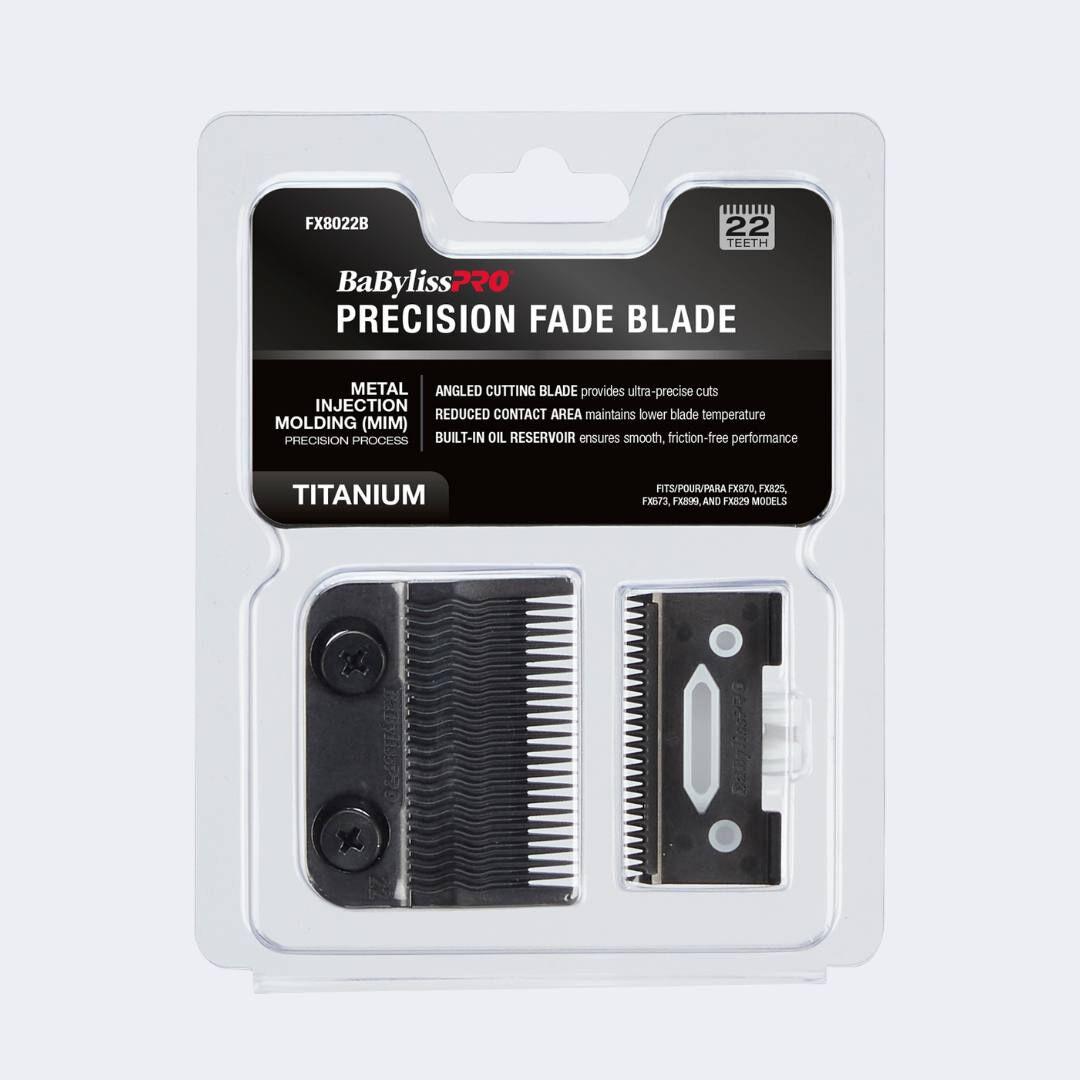 BaBylissPRO FXONE Black Clipper Blade FX8022B – Precision Fade Replacement