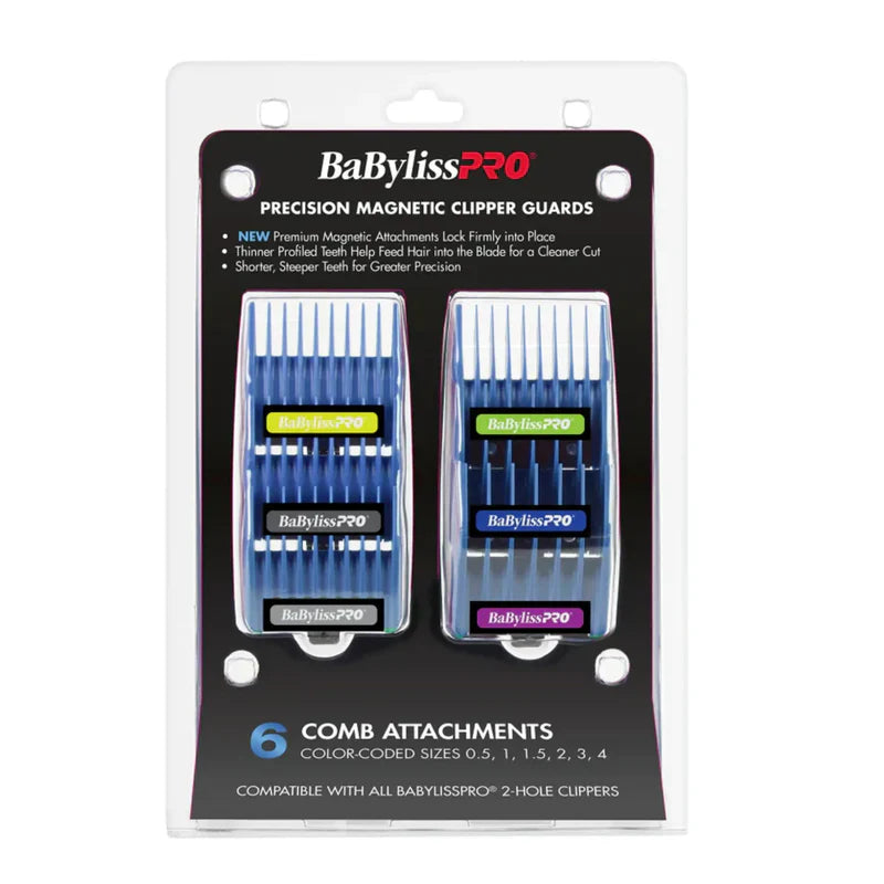 BaBylissPRO Ultra Thin Magnetic Clipper Guards # FXPCMG