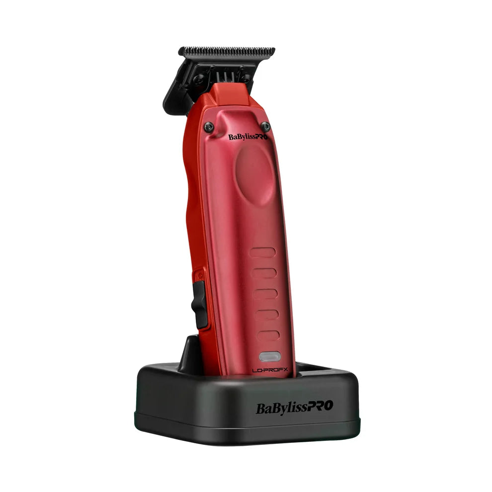BaBylissPRO LO-PROFX Compact Trimmer Red #FX72RD – 6,800 RPM