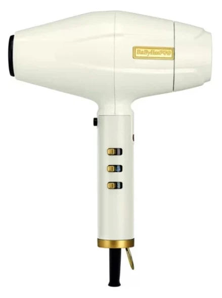 BaBylissPRO WhiteFX High-Performance Turbo Hair Dryer FXBDW1