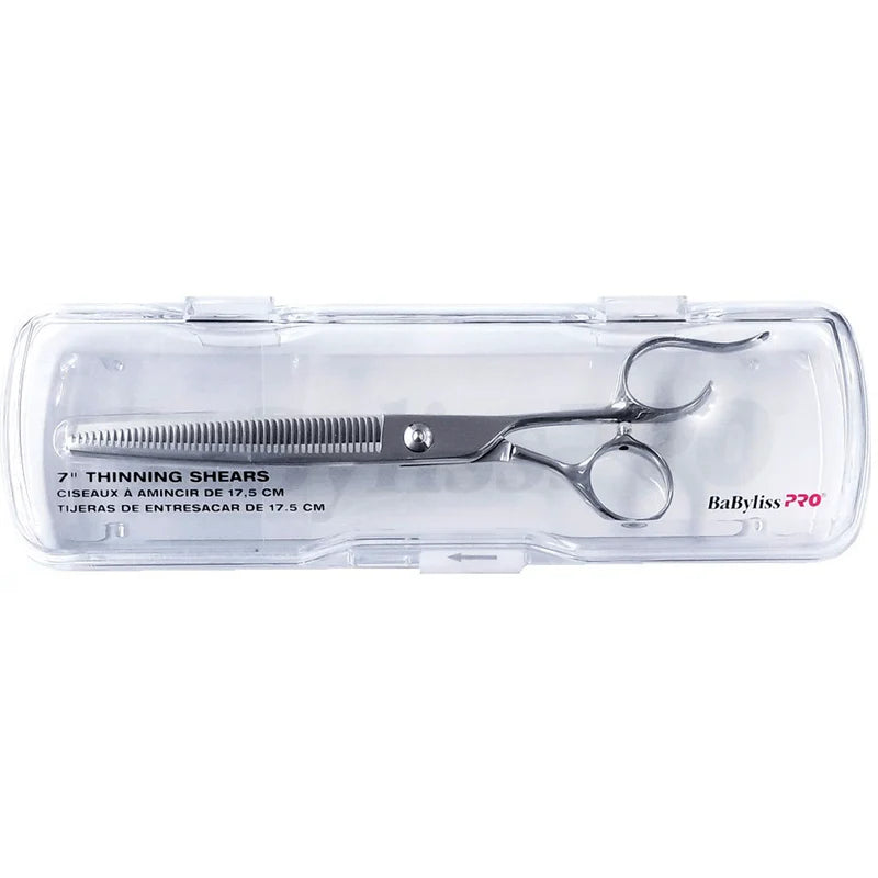 BaBylissPRO BARBERology 7 Inch Thinning Shear Silver FXSBT7