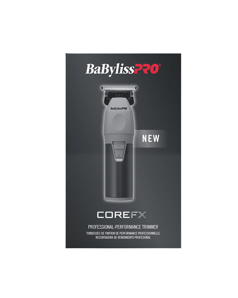 BaBylissPRO CoreFX Trimmer #FX76 – 6,800 RPM Motor, Stainless Steel T-Blade, 1.5-Hr Runtime, USB-C Charging