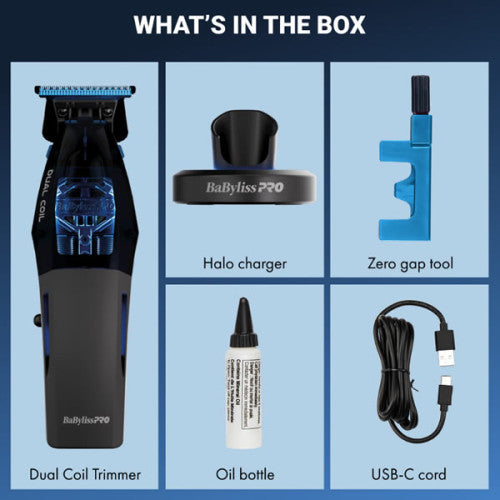 BaBylissPRO Dual Coil Clipper & Trimmer Combo – FX95C + FX95T