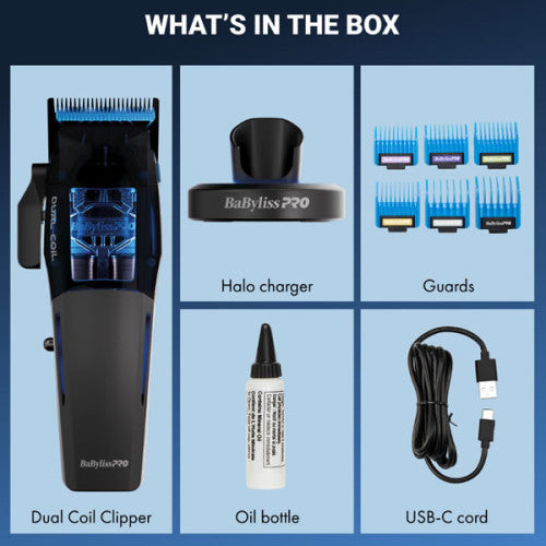 BaBylissPRO Dual Coil Clipper & Trimmer Combo – FX95C + FX95T