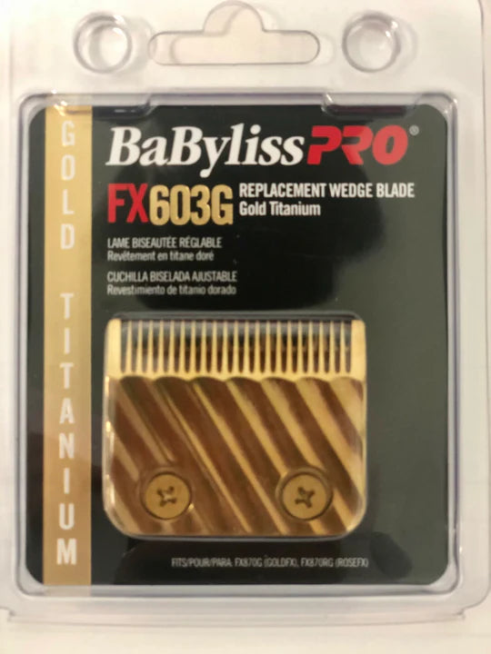 BaBylissPRO FX603G gold wedge clipper blade replacement