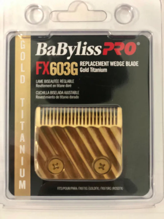 BaBylissPRO FX603G gold wedge clipper blade replacement