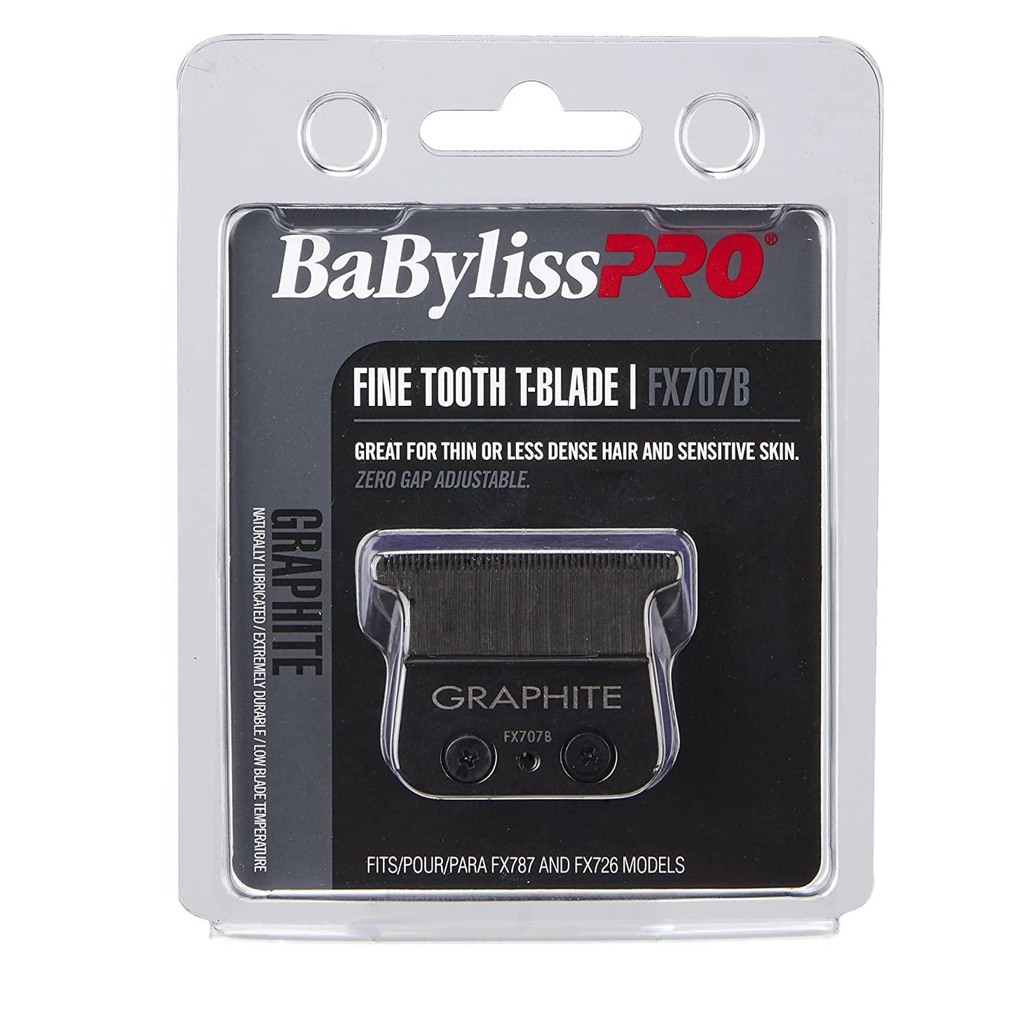BaBylissPRO FX707B Graphite T-Blade – Fine Tooth FX787 Replacement