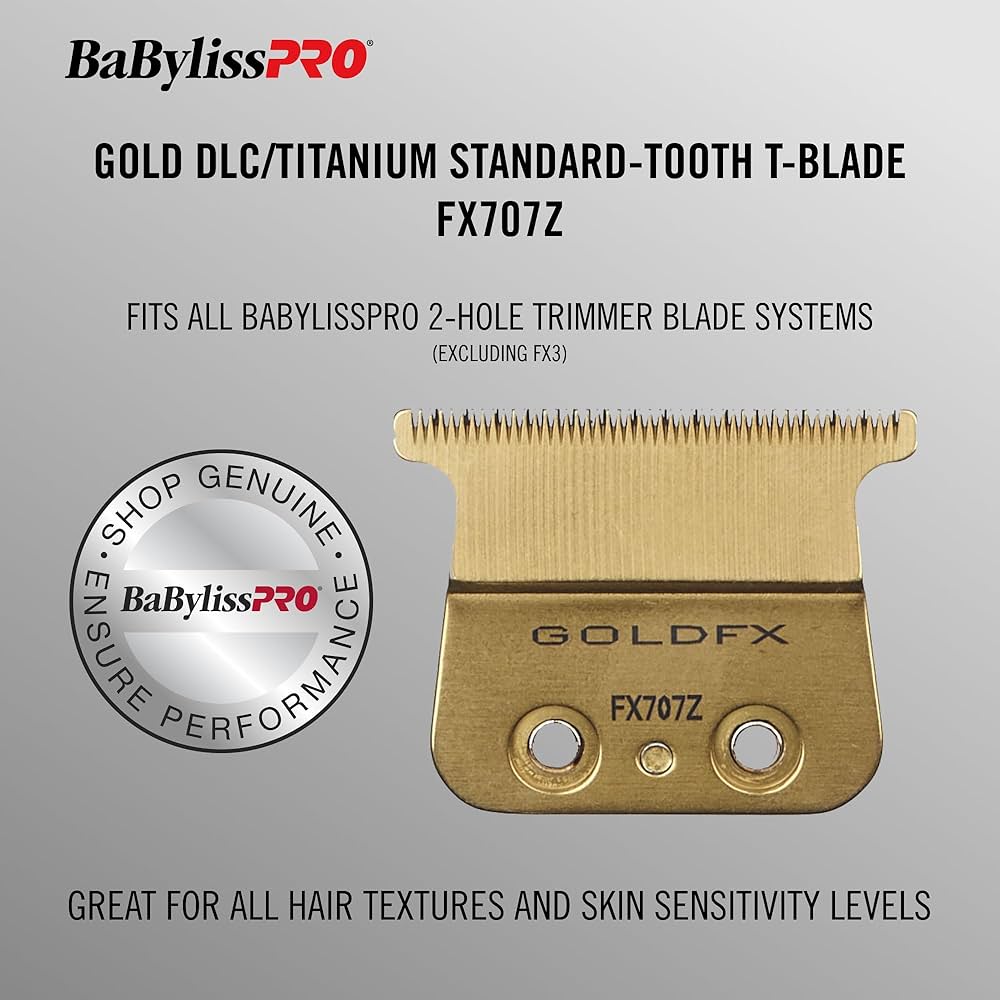 BaBylissPRO FX707Z ultra-thin zero-gap T-blade replacement
