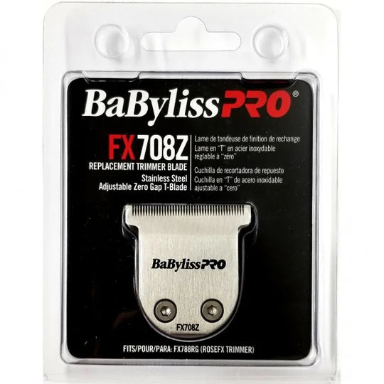 BaBylissPRO FX708Z Stainless Steel Zero Gap T Blade for RoseFX Trimmer