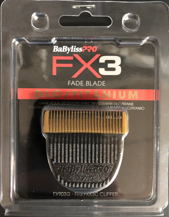 BaBylissPRO FX903G DLC titanium replacement clipper blade
