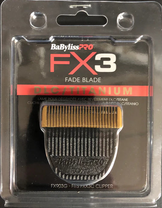 BaBylissPRO FX903G DLC titanium replacement clipper blade