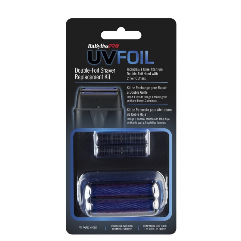 BaBylissPRO FXLRF2MB Black Titanium Double Foil and Cutter Replacement