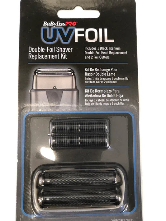 BaBylissPRO FXLRF2 UV Double Shaver Black Titanium Replacement Foil