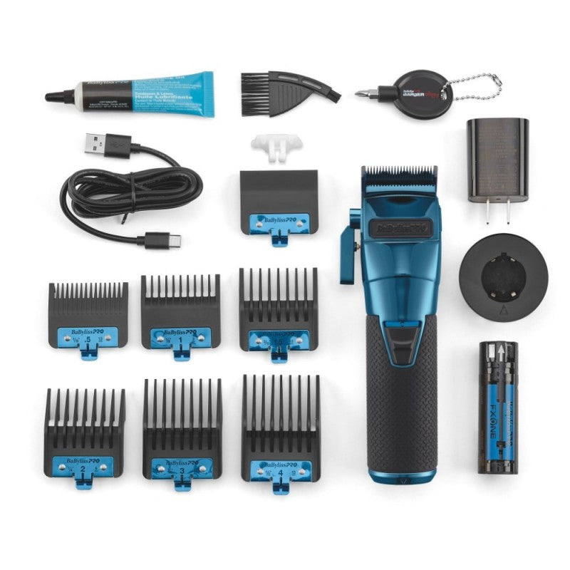 BaBylissPRO FXONE BlueFX Clipper FX899BL Professional Cordless Clipper