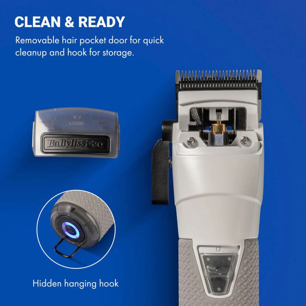 BaBylissPRO FXONE FrostByte Limited Edition All-Metal Cordless Clipper