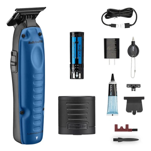 BaBylissPRO FXONE Lo-ProFX Blue Trimmer #FX729BL – Battery & Charger Kit