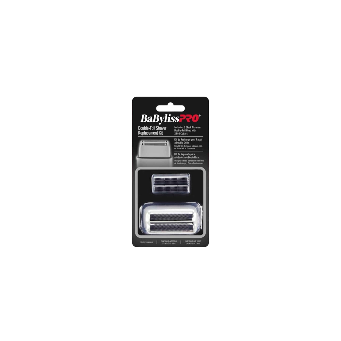 BaBylissPRO FXRF2GY GreyFX Replacement Foil and Cutter for FXFS2 Shaver