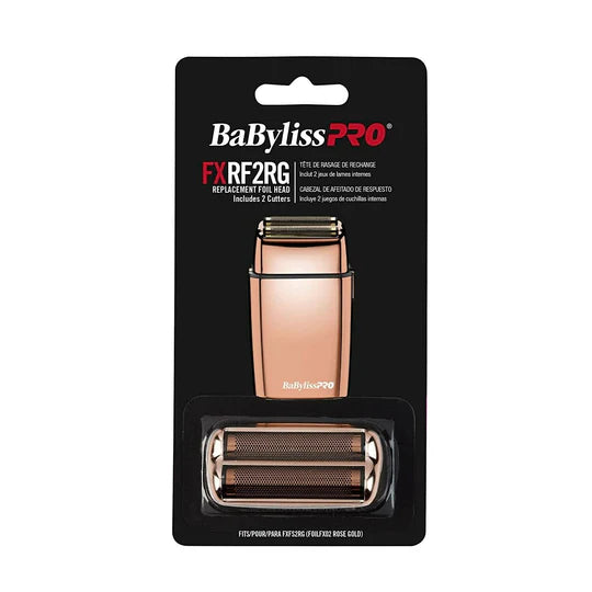 BaBylissPRO FXRF2RG Rose Gold Replacement Foil and Cutter for FOILFX02 Shaver