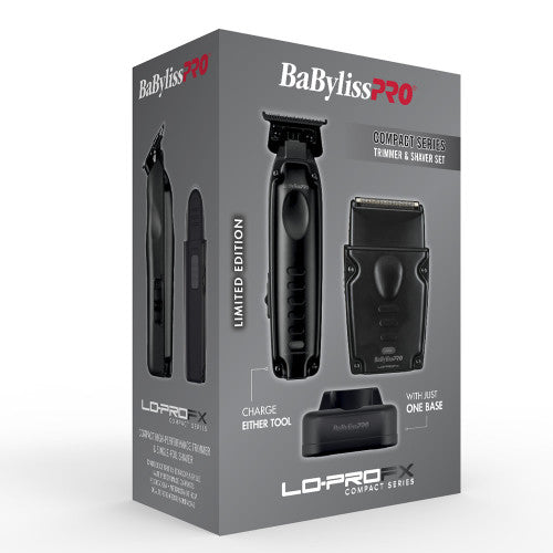 BaBylissPRO LO-PROFX Compact Trimmer & Shaver Set #FX72FSPKMB
