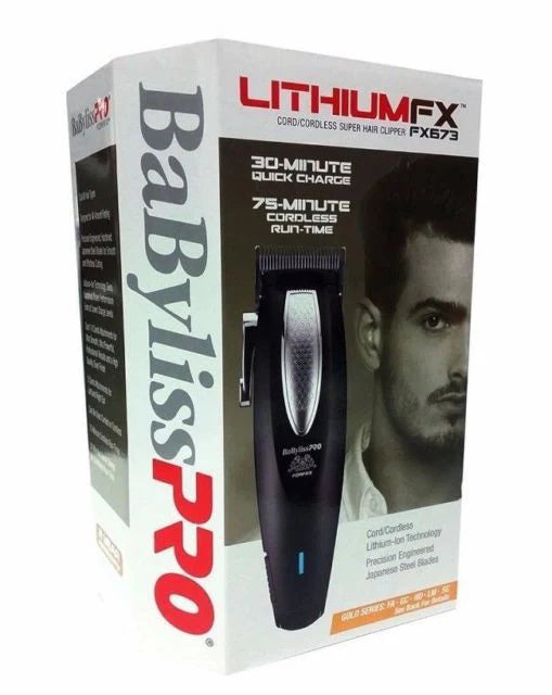 BaBylissPRO Lithium FX Clipper FX673 professional cordless clipper