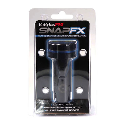 BaBylissPRO SNAPFX clipper battery FXBPC lithium replacement