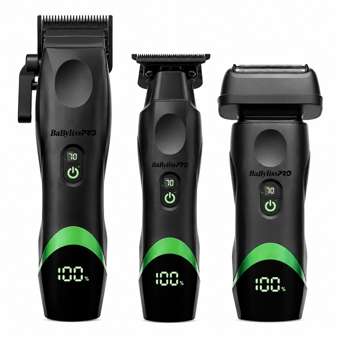 BaBylissPRO x Tomb45 Black 3-Piece Bundle – clipper, trimmer and shaver