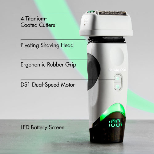 BaBylissPRO x Tomb45 FXT45FSTW Wireless Shaver White