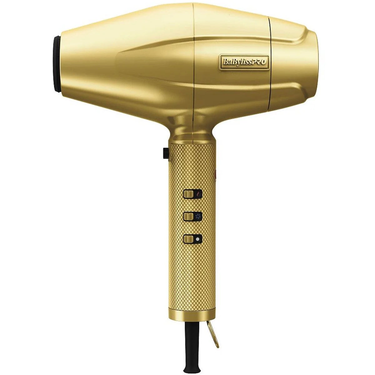 BaByliss Pro GOLDFX High Performance Turbo Dryer – Gold #FXBDG1 | Professional Brushless Motor Hair Dryer