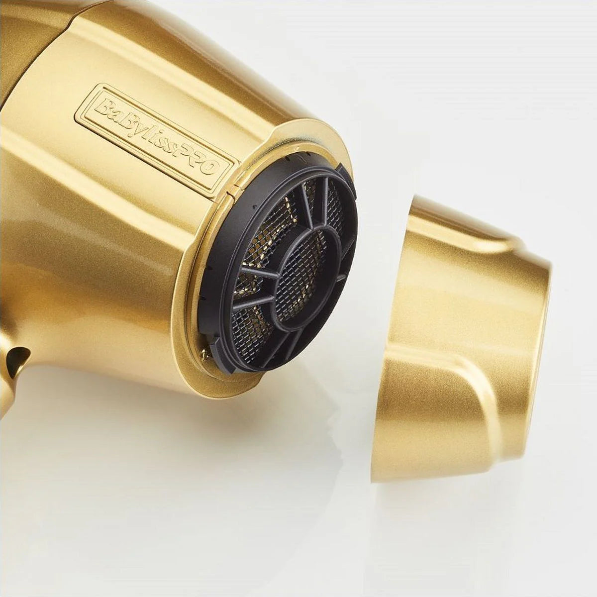 BaByliss Pro GOLDFX High Performance Turbo Dryer – Gold #FXBDG1 | Professional Brushless Motor Hair Dryer