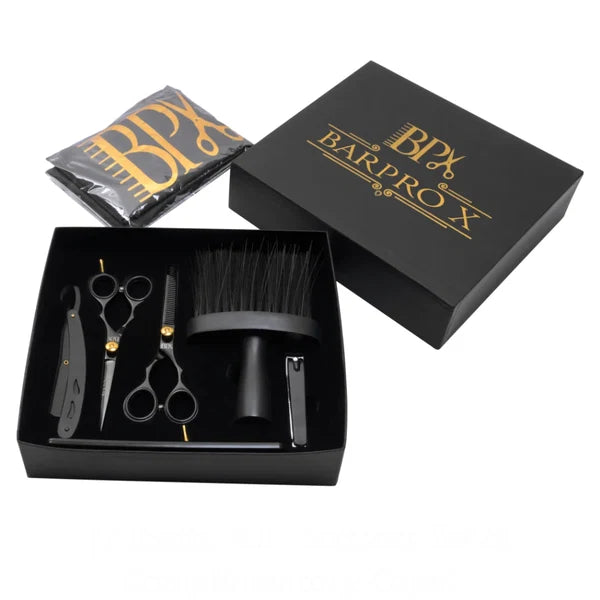 BarPro X Barber Master Shear Kit #BPXMK007 – 7 Piece, 6.5" Shears