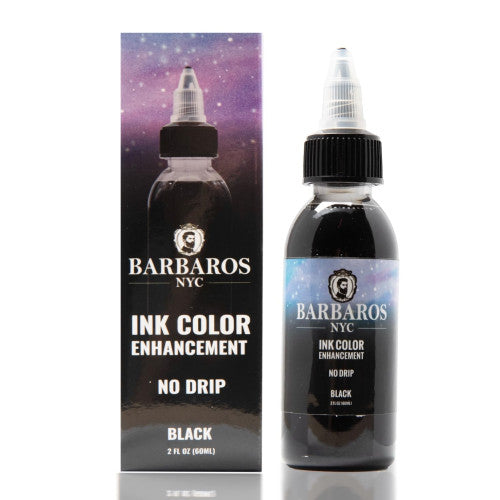 Barbaros Enhancement Ink 2oz Black hairline and beard enhancer