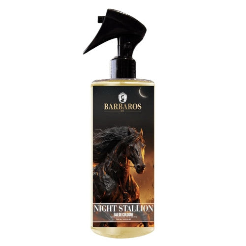 Barbaros Night Stallion Cologne 500ml amber wood men's fragrance