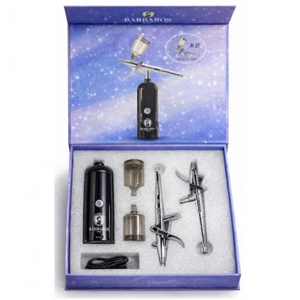 Barbaros Airbrush Kit 2.0 Cordless 35 PSI Enhancement Tool