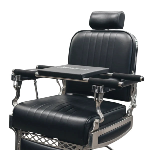 BarberMate Bar Style Child Seat Black Universal Barber Chair Booster