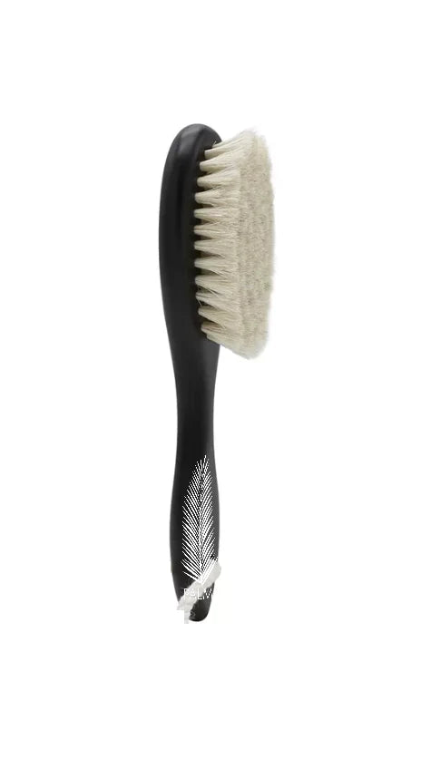 Barber Fade Brush - Soft Natural Fiber and Wooden Handle
