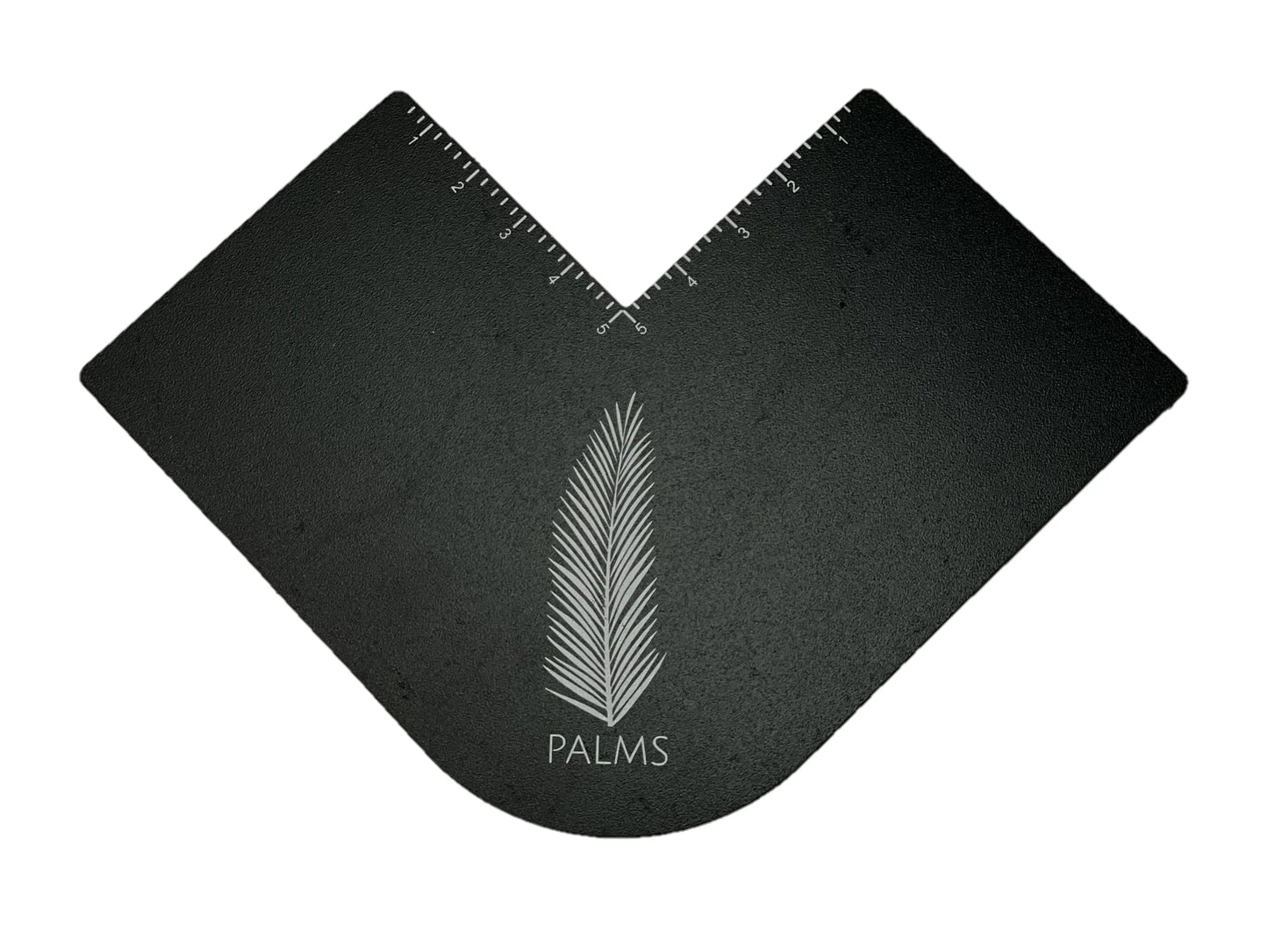 Barber enhancement card lineup tool hair fiber guide