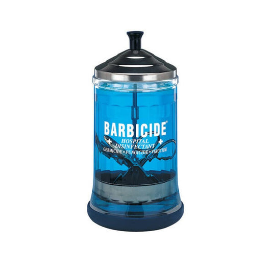 Barbicide Midsize 21oz Disinfectant Jar #52410 Professional Barber Sanitizing Container