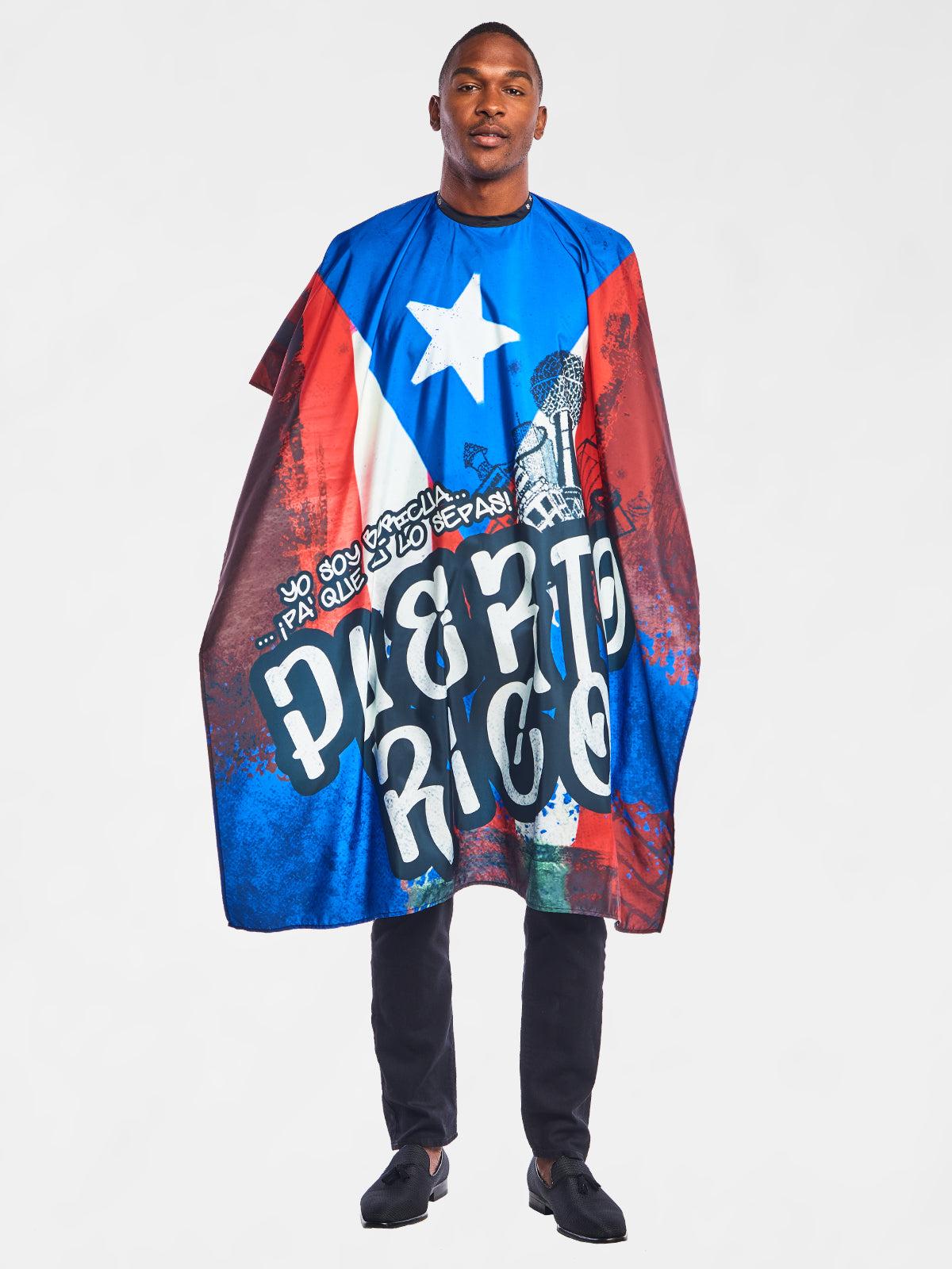 Betty Dain Boricua Barber Cape International Cape Collection 45x65