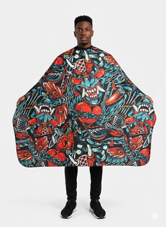 Betty Dain Samurai barber cape 965 water resistant