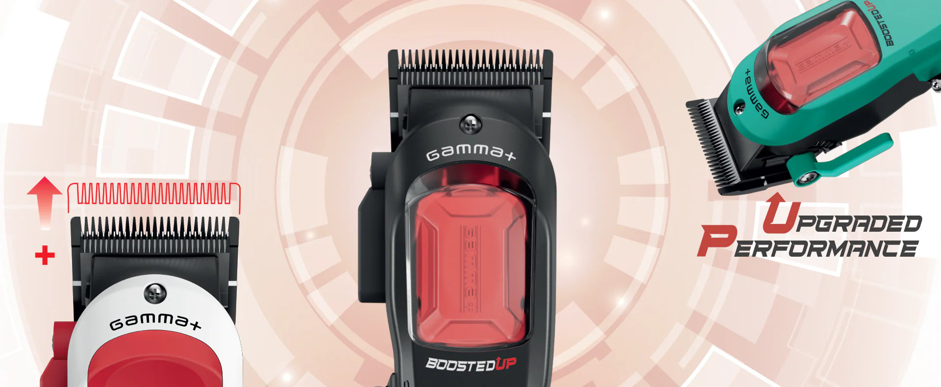 Gamma+ Boosted UP Super-Torque Modular Cordless Clipper # GP601M